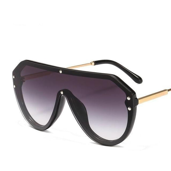 new arrival  futuristic sunglasses women uv400 fendii sunglasses large oversized shades for women oculos de sol feminino