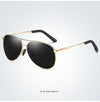 SC Fashion Pilot Men Polarized Sunglasses Oversized Alloy Frame  Aviation Male Sun Glasses Classic Black Driving Fishing Shades