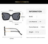 Brand Designer T Sunglasses  New Oversized Square Women Sun Glasses Female Big Frame Colorful Shades fpr women Oculos