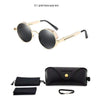 Men Polarized Classic Gothic Steampunk Sunglasses