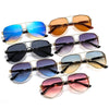 New Hollow Pattern Oval Sunglasses Men Women Luxury Trend Brand Designer Metal Alloy Frame All Fitness Sun Glasses UV400