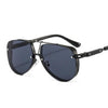 New Hollow Pattern Oval Sunglasses Men Women Luxury Trend Brand Designer Metal Alloy Frame All Fitness Sun Glasses UV400