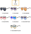 New Hollow Pattern Oval Sunglasses Men Women Luxury Trend Brand Designer Metal Alloy Frame All Fitness Sun Glasses UV400