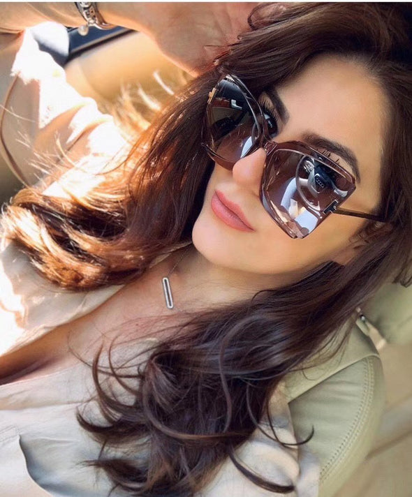 Brand Designer T Sunglasses  New Oversized Square Women Sun Glasses Female Big Frame Colorful Shades fpr women Oculos