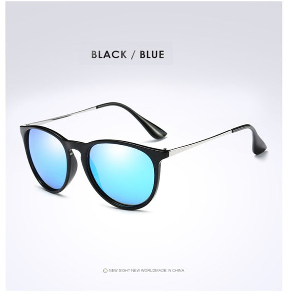4171 Fashion Sunglasses Women Men Polarized  Sunglasses Classic Round Mirror UV400 Sun Glasses Eyewear
