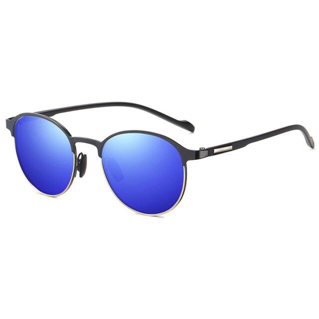 TR90 Metal Polarized Sunglasses Men 2021 Anti-glare Driver's Round  Sunglasses Women Retro Vintage Sun Glasses For Men – Jollynova