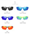 361 Men's and women's sunglasses riding sports 361 dustproof and glare-proof classic series colorful film driving mirror