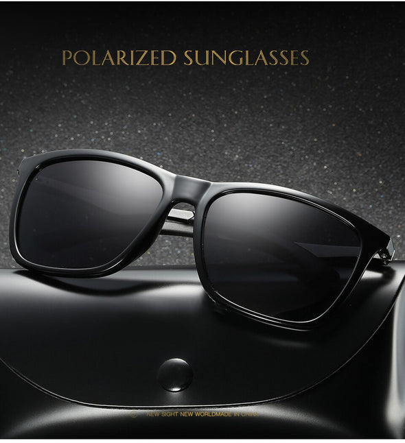 a536 Aluminum Magnesium Leg Mens Sunglasses Polarized Square Mirror Goggle Sun Glasses oculos Male Eyewear Accessories For Men