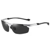 8016 Aluminium Polarized Driving Sunglasses For Men UV400 Protection Glasses Tac Orange Lenses Men New Brand Sunglasses 8016