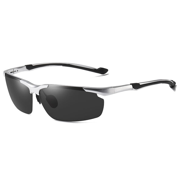 8016 Aluminium Polarized Driving Sunglasses For Men UV400 Protection Glasses Tac Orange Lenses Men New Brand Sunglasses 8016