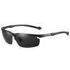 8016 Aluminium Polarized Driving Sunglasses For Men UV400 Protection Glasses Tac Orange Lenses Men New Brand Sunglasses 8016