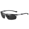 8016 Aluminium Polarized Driving Sunglasses For Men UV400 Protection Glasses Tac Orange Lenses Men New Brand Sunglasses 8016