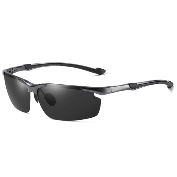 8016 Aluminium Polarized Driving Sunglasses For Men UV400 Protection Glasses Tac Orange Lenses Men New Brand Sunglasses 8016