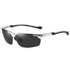 8016 Aluminium Polarized Driving Sunglasses For Men UV400 Protection Glasses Tac Orange Lenses Men New Brand Sunglasses 8016