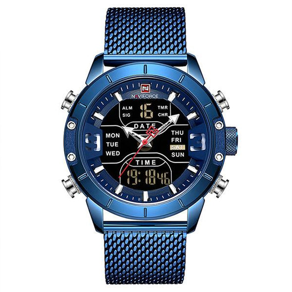 NAVIFORCE - LED Digital Display Military Sport Quartz Wrist Watch