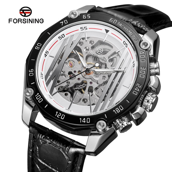 Forsining - Men's Stainless Steel Automatic Mechanical Watch