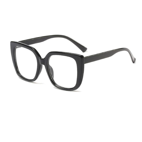women's eyeglass frame  New black Square glasses frame women Big glasses frame oversized Fashion Styles Acetate